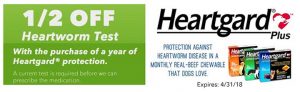 Heartworm test - treatment